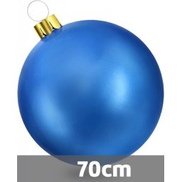 Ornamento Novogodišnja velika kugla 70cm - Plava ( 770015 )