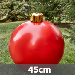 Ornamento Novogodišnja kugla 45cm - Crvena ( 770022 )