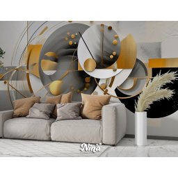 Foto tapet Apstrakni oblici Tapet381