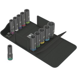 Wera Impaktor set dubokih nasadnih ključeva, 11 delova, 1/2" ( WERA 004841 )