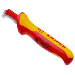 Knipex nož za električare, VDE izolovano 180 mm ( 98 55 )