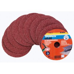 KWB samolepljivi brusni papir 115 mm, GR24 10/1, ?22mm, za ugaonu brusilicu ( KWB 49715824 )