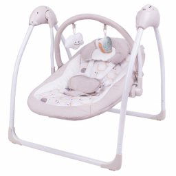 Jungle Muzička ležaljka ljuljaška Baby Swing Beige Snail