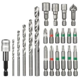 Einhell 22-delni set S-Box burgija i bitova, 1/4", S-Box ( 49108806 )