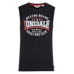 Muška majica bez rukava Lonsdale 114758-Black