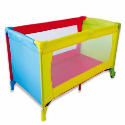 Asalvo Prenosivi krevetac za decu Travel Cot Good Ludo Yellow 1 nivo 18373