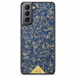 Organska zaštitna maska - PLAVI CVET - Samsung S22