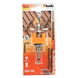KWB HSS-M2 burgija za tvrdo drvo 5, sa upuštačem i graničnikom ( KWB 49512005 )