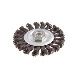 VERTO četka za brusilicu - upletena žica 115mm 62H140
