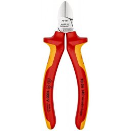 Knipex izolovane dijagonalne sečice 140mm 1000V VDE - u blister pakovanju (70 06 140 SB)