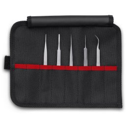 Knipex 5-delni set preciznih pinceta u torbici (92 00 02)