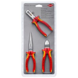 Knipex 3-delni električarski set - u blister pakovanju (00 31 30 BK V03)