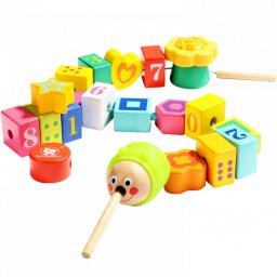 Edukativna igračka naniži gusenicu ToP Bright 120306