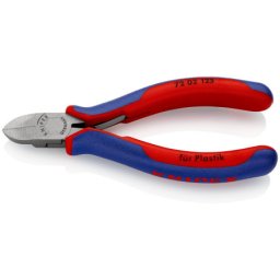 Knipex sečice kose za plastiku 125mm ( 72 02 125 )