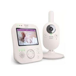 Philips avent bebi alarm - video monitor - silk white 0992 ( SCD891/26 )
