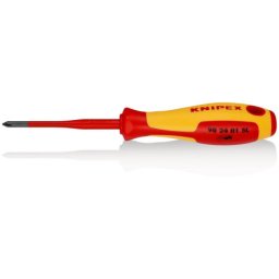 Knipex odvijač slim krstasti 1000V VDE PH1 ( 98 24 01 SL )