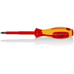 Knipex odvijač krstasti 1000V VDE PH2 ( 98 24 02 )