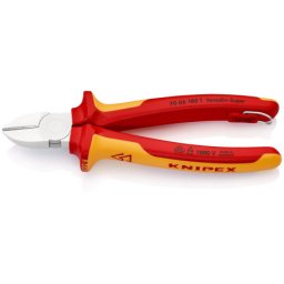 Knipex kose sečice izolovane 1000V VDE 180mm sa mogućnošću kačenja ( 70 06 180 T )