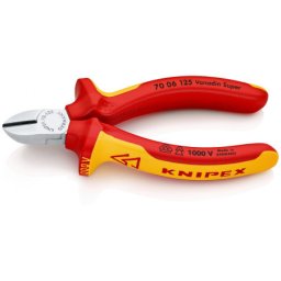 Knipex kose sečice izolovane 1000V VDE 125mm ( 70 06 125 )