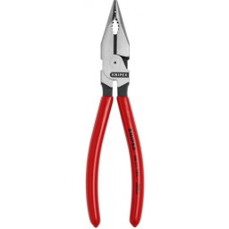 Knipex kombinovana špic klešta 185mm, sa gumiranim ručkama ( 08 21 185 )