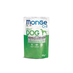 Monge Grill sos za pse - jagnjetina i povrće 24x100g