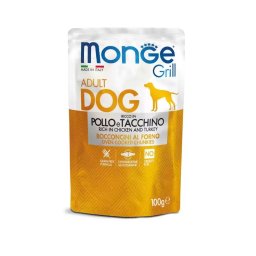 Monge Grill sos za pse - piletina i ćuretina 24x100g