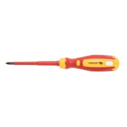 Hogert odvijač izolirani ph1 100 mm, 1000 v, slim ( HT1S965 )
