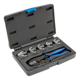 Hogert krimp klešta sa setom od 6. nastavka ( HT1P176 )