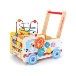 Eco Toys edukativna drvena guralica hitna pomoĆ 2u1 ( HM013239 )