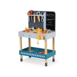 Eco Toys drvena radionica sa alatom 47 elemenata ( ESC-W-033 )