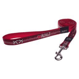 Rogz Povodac za pse Red Heart - L