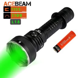Acebeam L18 zelena dioda