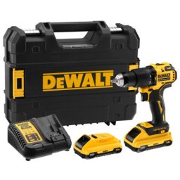 DeWalt akumulatorska vibraciona bušilica bez četkica, 18V 2x3.0Ah ( DCD709L2T )