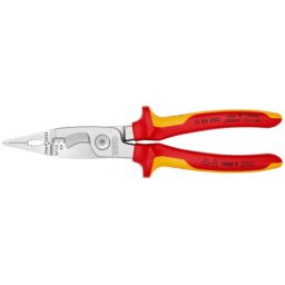 Knipex klešta za električne instalacije izolovane, VDE, hromirane 200 mm ( 13 86 200 )