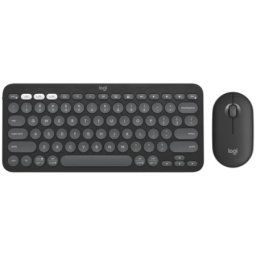 Logitech Pebble2 Wireless Combo US tastatura + miš crna