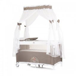 Prenosivi krevetac Palace Bear beige Chipolino