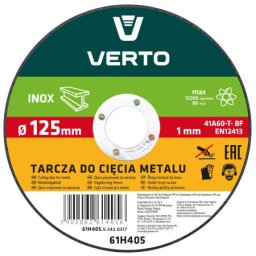 Verto ploča za metal 125x1 ( 61H405 )