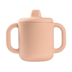 BEABA silikonska šolja za učenje 300ml, pink