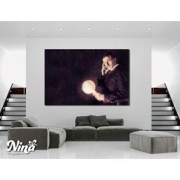 Slika na platnu Nikola Tesla 4 PL05