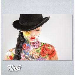 Slike na platnu Body art Nina443_P