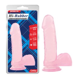 Roze realisticni dildo sa testisima 20cm Pink Dildo