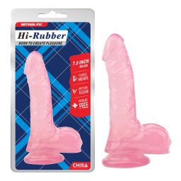 Roze dildo sa testisima 20cm Pink Dildo 20cm