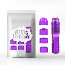 Multufunkcionalni Plasticni Vibrator THE ULTIMATE MINI MASSAGER Purple