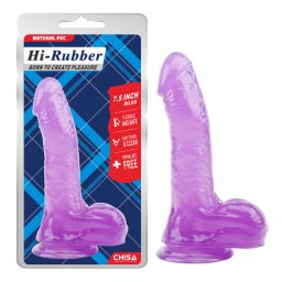 Ljubicasti dildo sa testisima 20cm Purple dildo