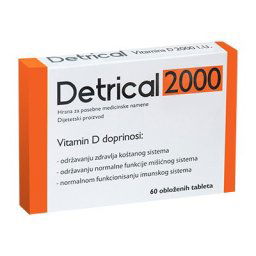 Detrical 2000 ij 60 tablete