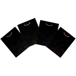 KESA UKRASNA M 18X23X10 OP2383 UNIVERZALNA CRNA GLITER WY