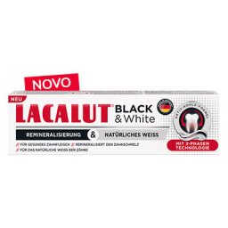 Lacalut black&white 75 ml