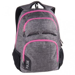 Ranac za tinejdžere PULSE - PINK GRAY CATIONIC
