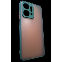 TPU maska BORDER za Honor X7A 2023 (6.75") zelena
