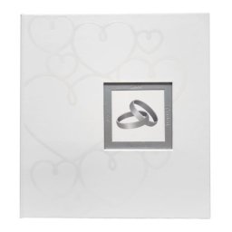 Album 13x18/200 wedding hearts w ( K2954W )